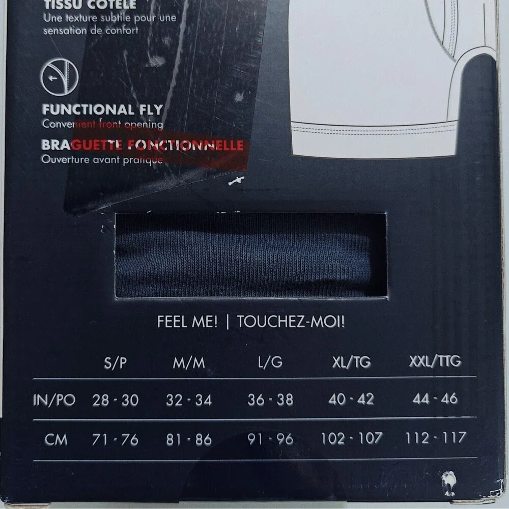 NEW Tommy Hilfiger Underwear Boxer Briefs 5 Pack Cotton S Small Blue Black NWT